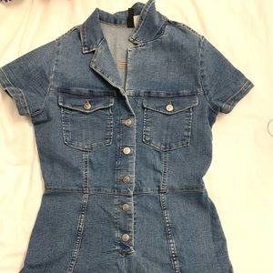 H&M jean play suit